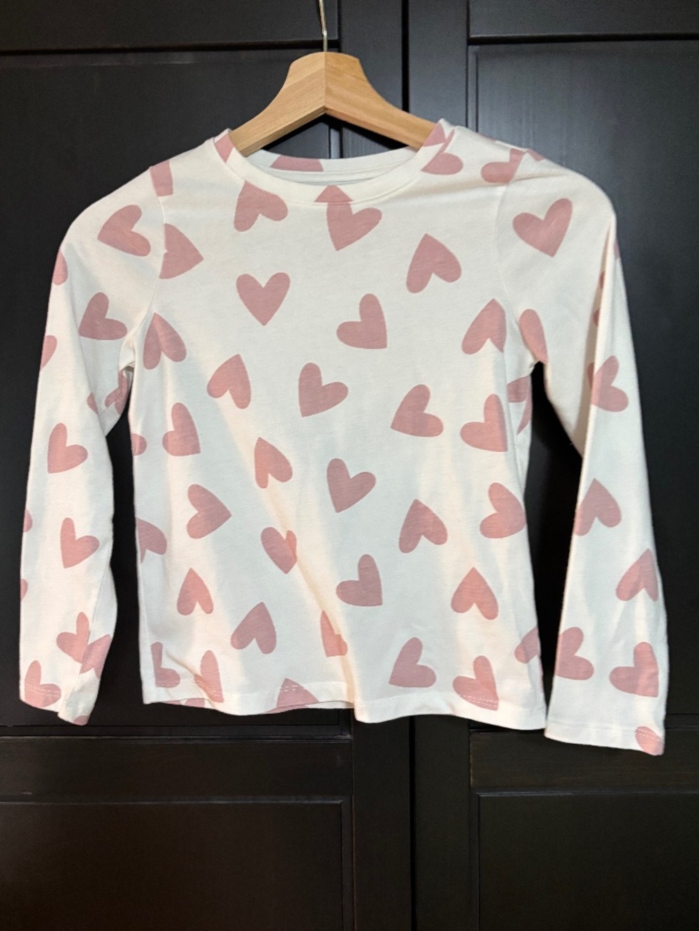 Cat & Jack Girls' Long Sleeve Printed Classic Fit T-Shirt, Size 8